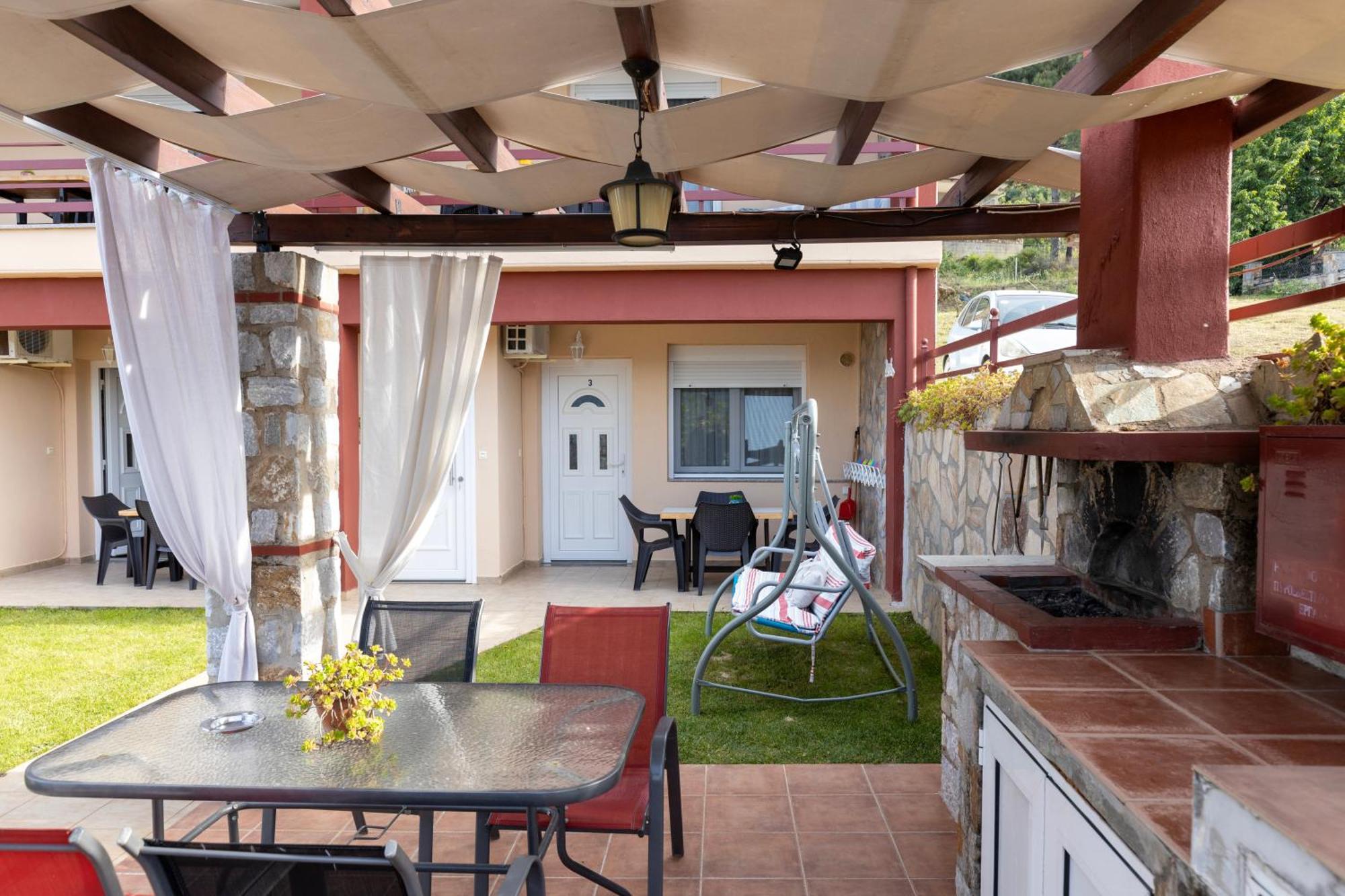 Antigone View Apartments Skala Potamia Exterior foto