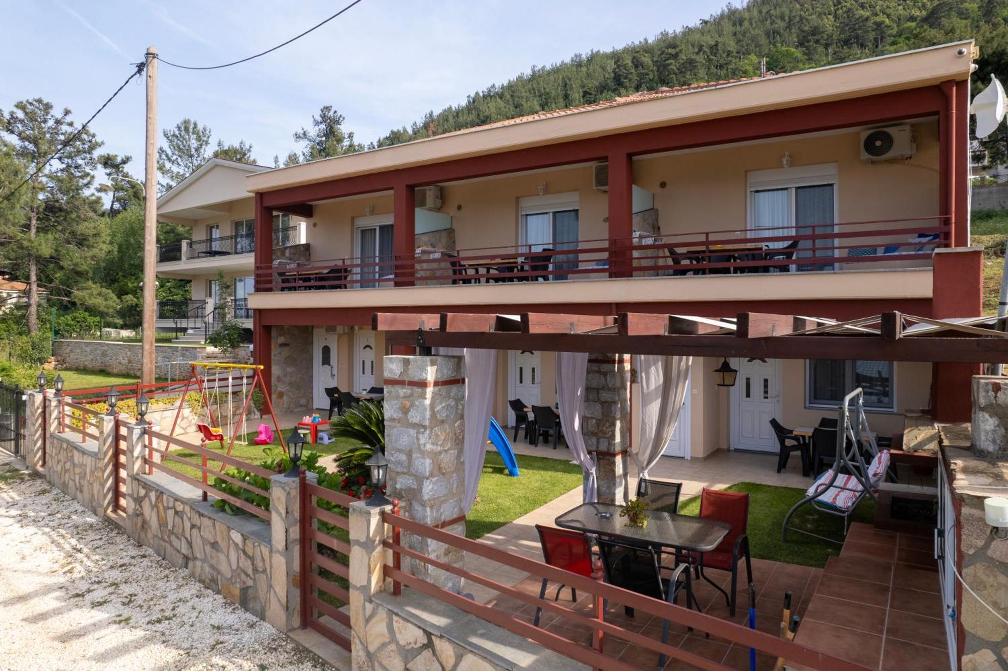 Antigone View Apartments Skala Potamia Exterior foto