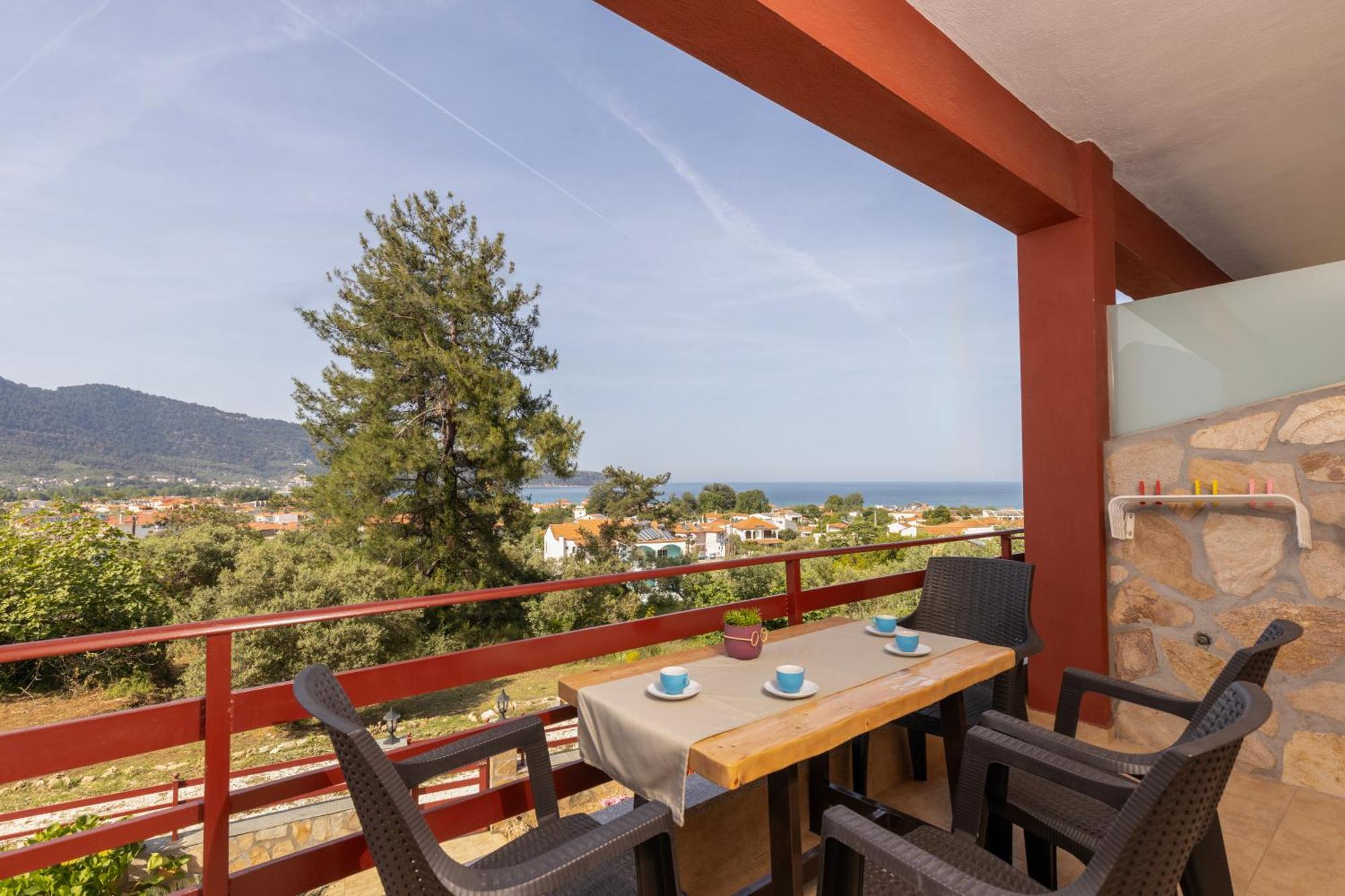 Antigone View Apartments Skala Potamia Exterior foto