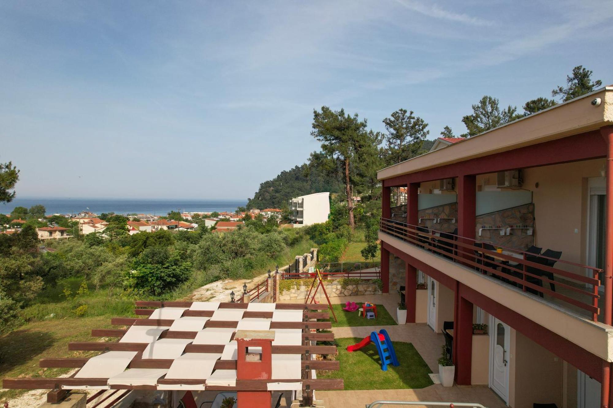 Antigone View Apartments Skala Potamia Exterior foto