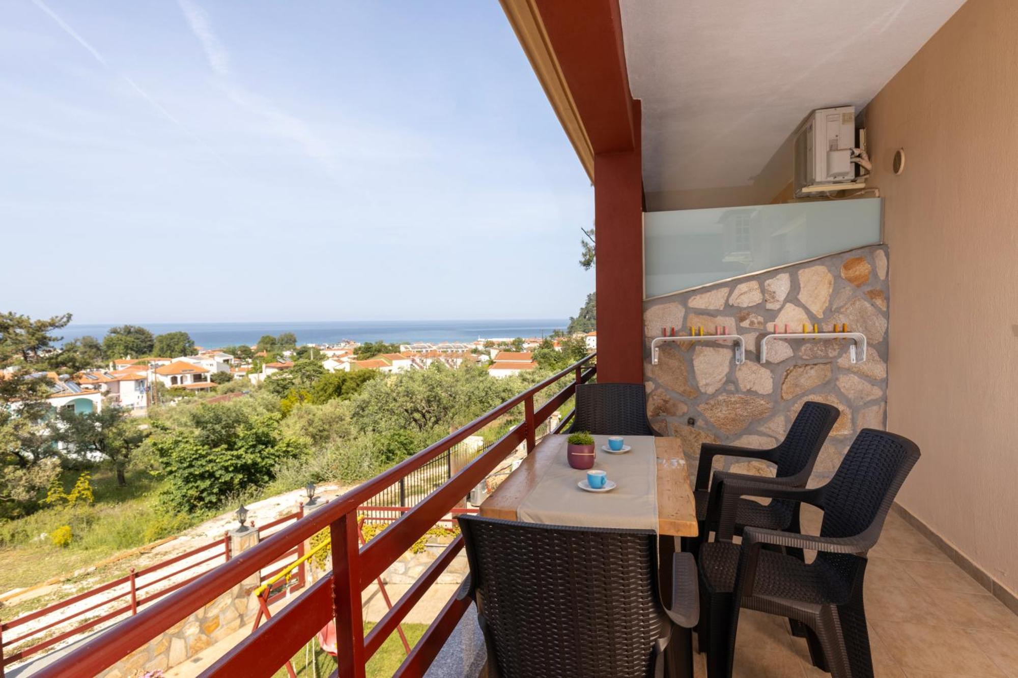 Antigone View Apartments Skala Potamia Exterior foto