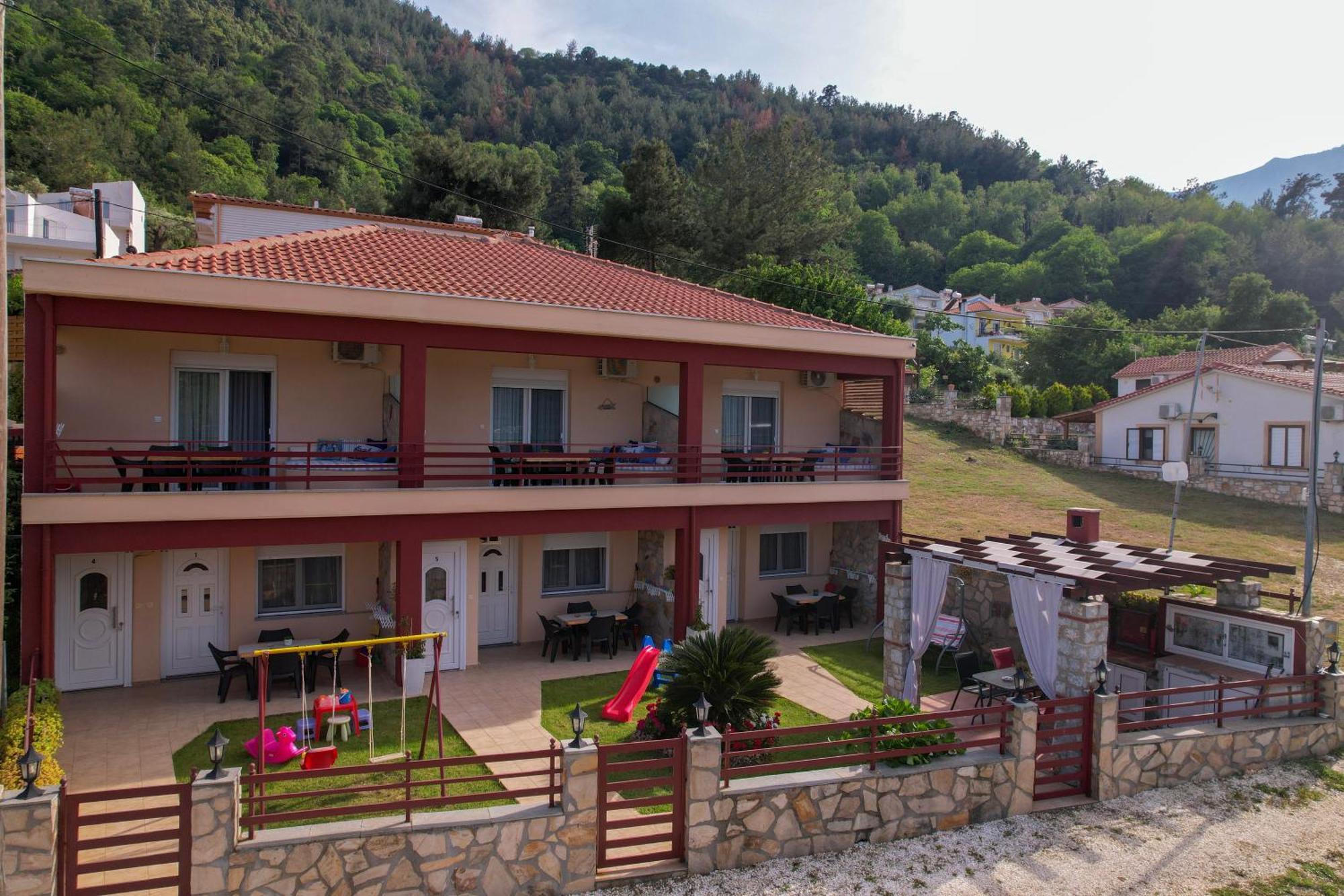 Antigone View Apartments Skala Potamia Exterior foto