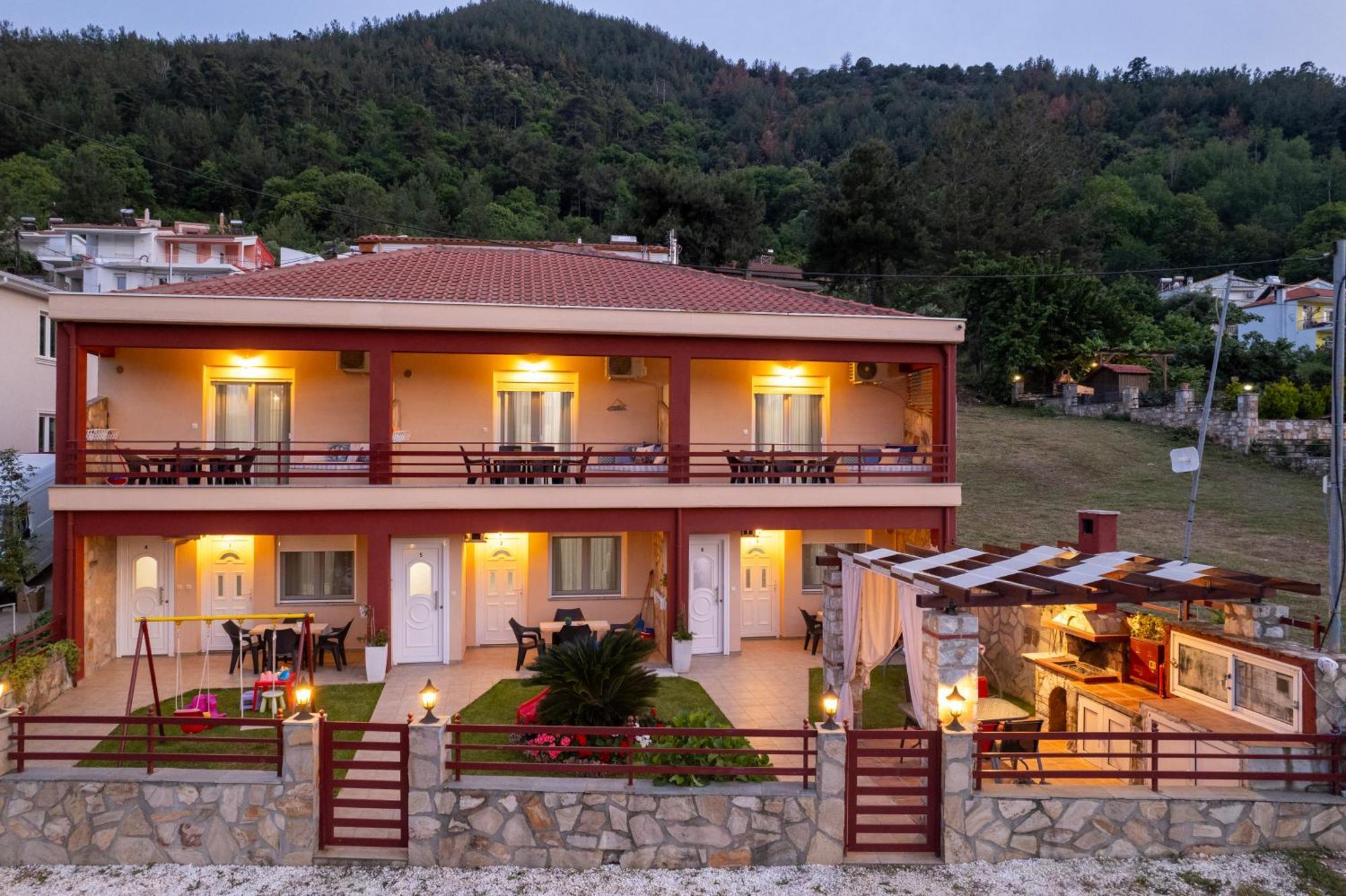 Antigone View Apartments Skala Potamia Exterior foto