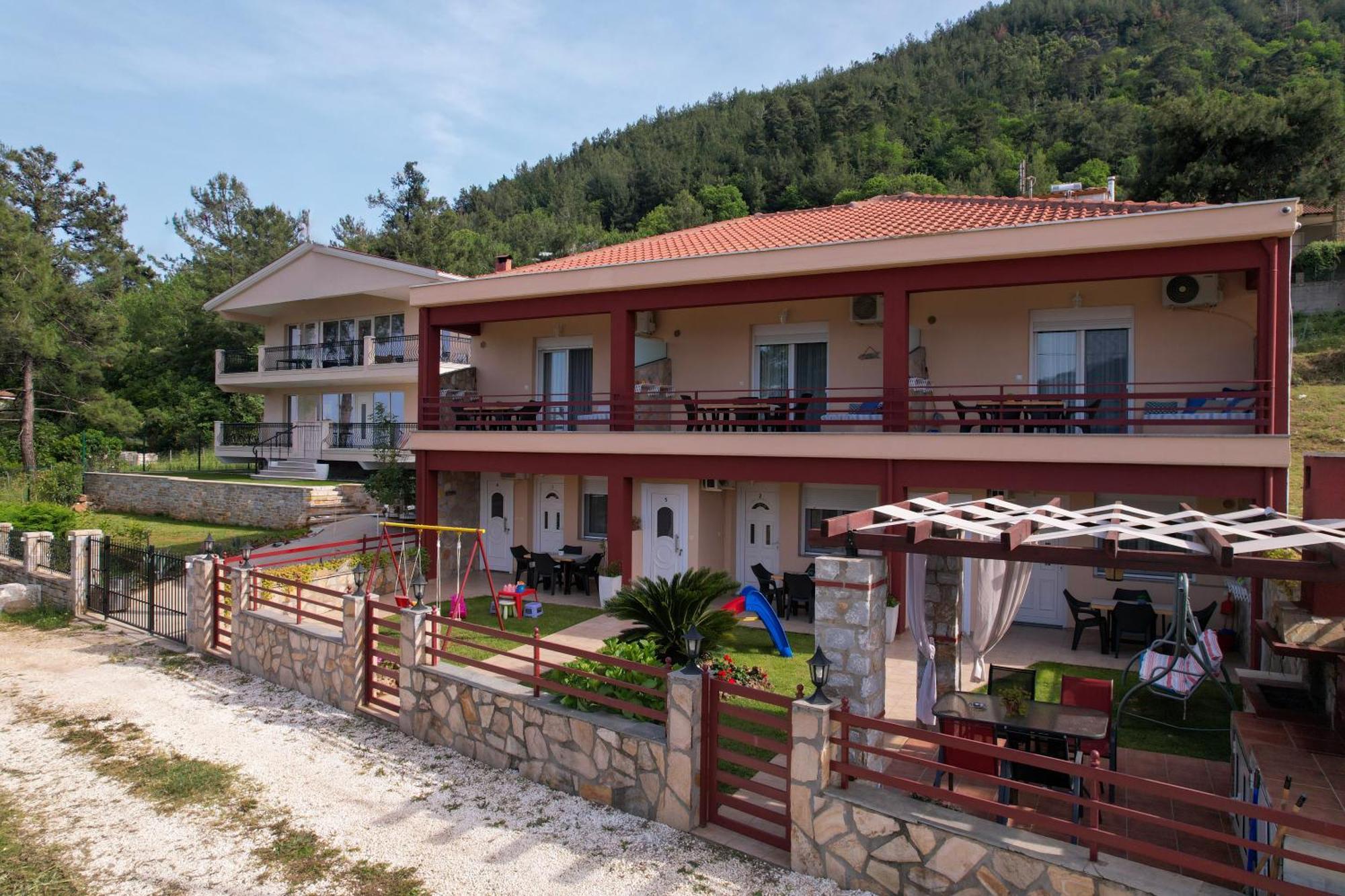 Antigone View Apartments Skala Potamia Exterior foto
