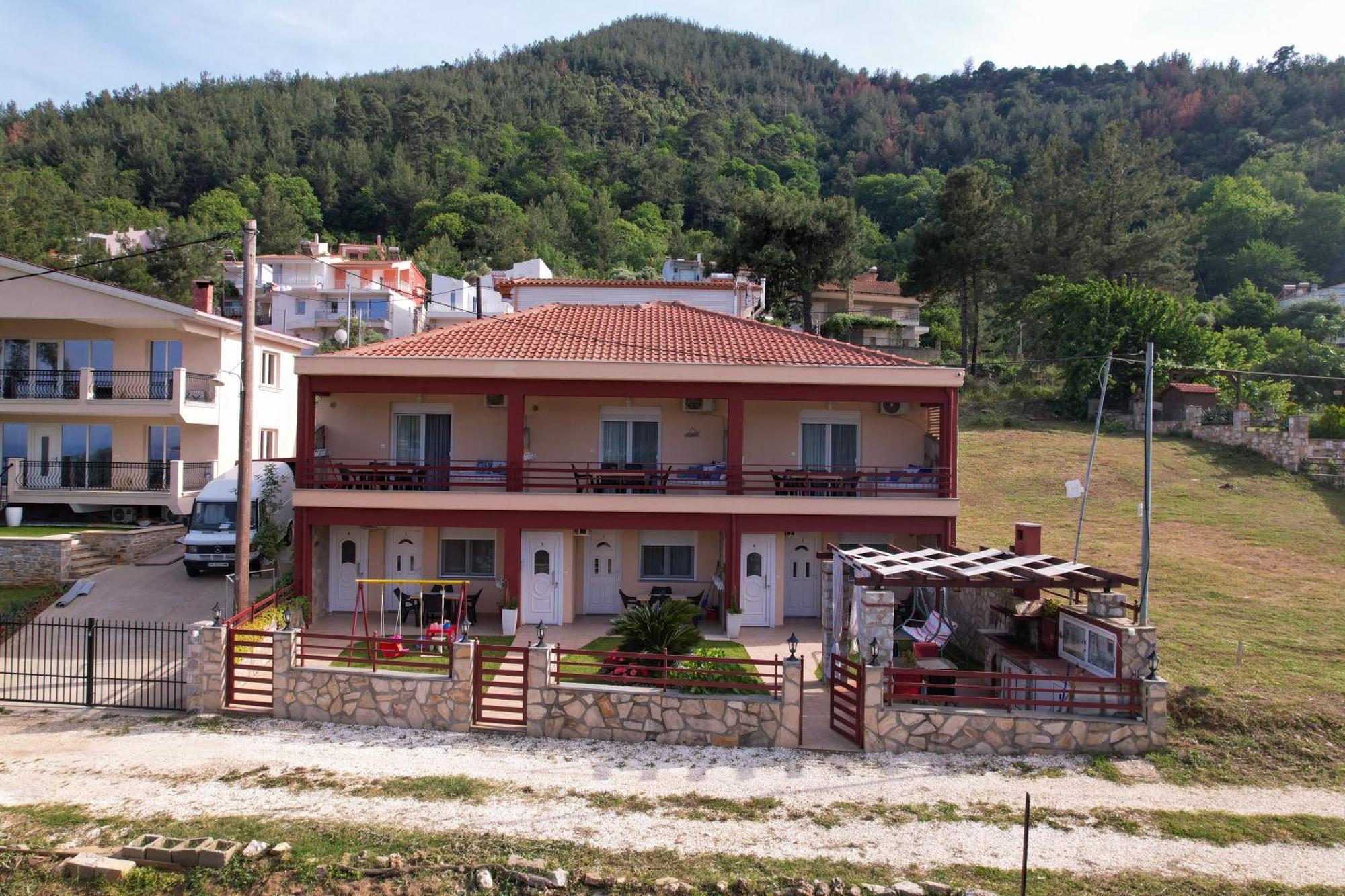 Antigone View Apartments Skala Potamia Exterior foto